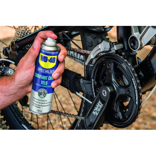 WD-40 Bike Lubricante de Cadenas All Conditions 250ml